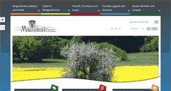 Desktop Screenshot of mengerskirchen.de