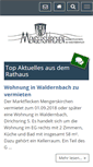 Mobile Screenshot of mengerskirchen.de
